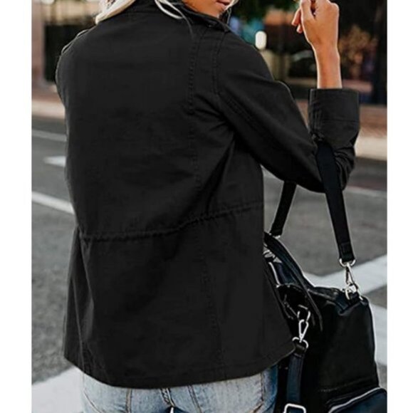 Women's Black Jacket - Picture 5 of 11